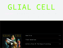 Tablet Screenshot of glialcell.com